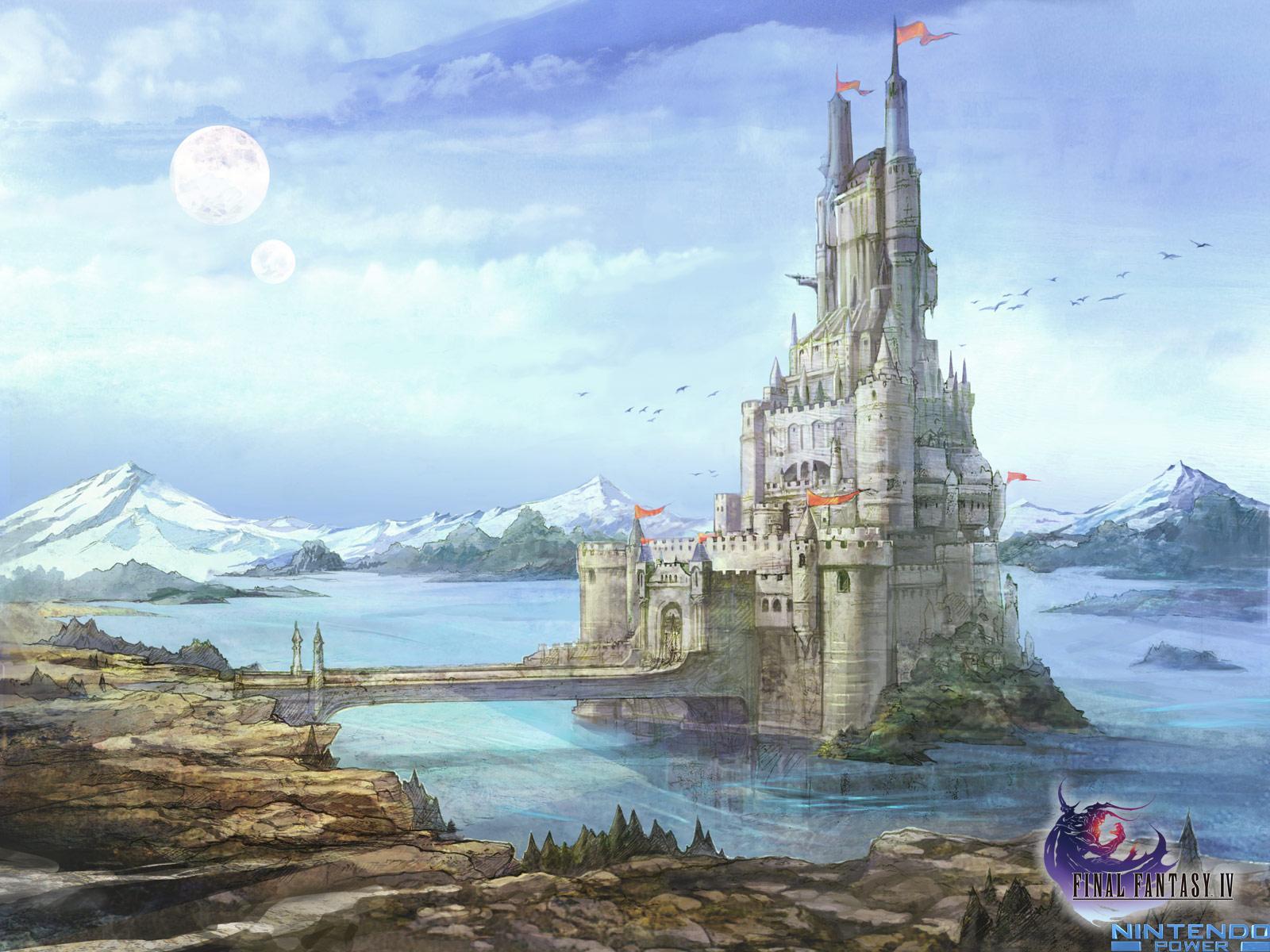 Wallpaper: Final Fantasy IV. Nintendo