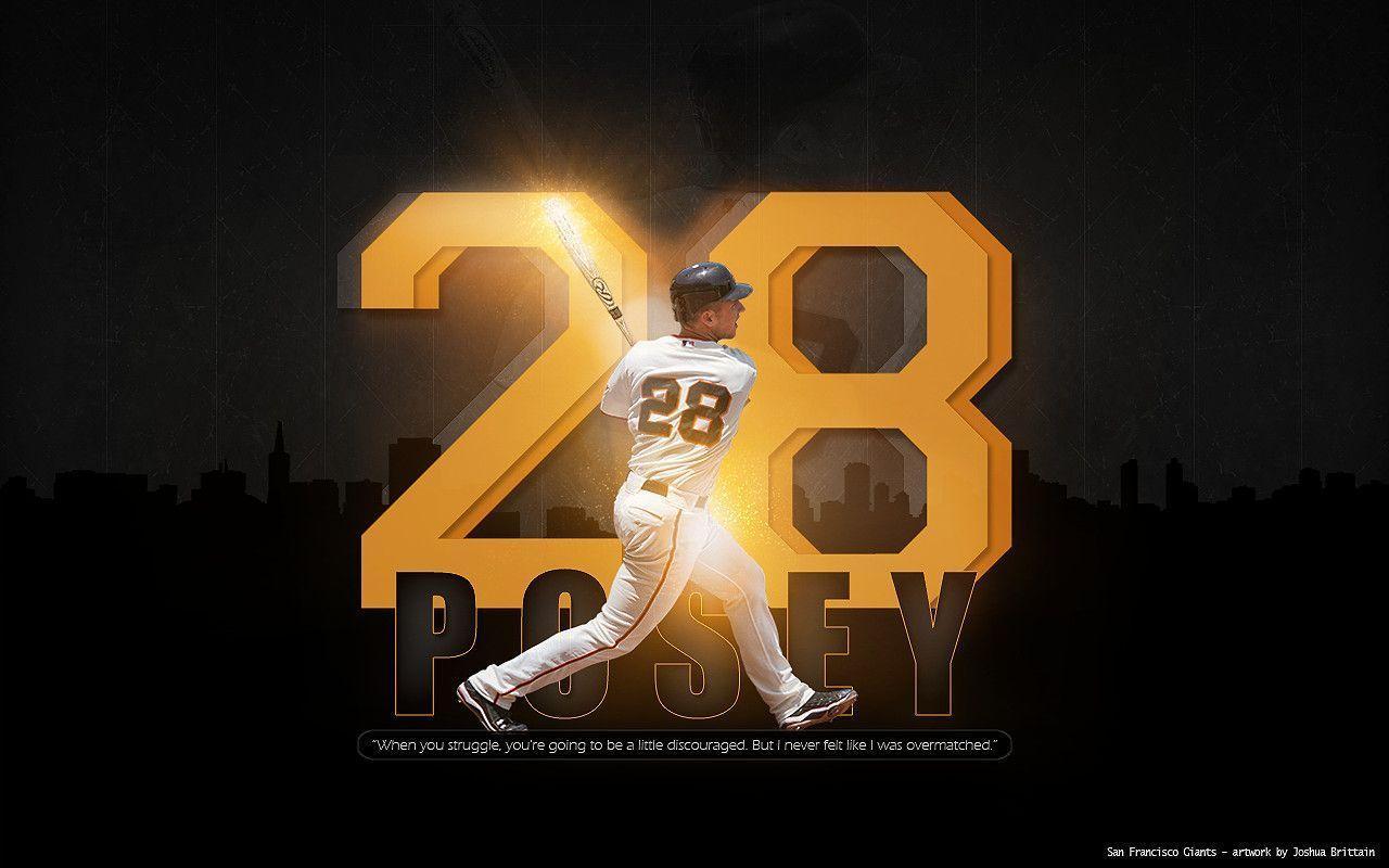 SF Giants Buster Posey wallpaper