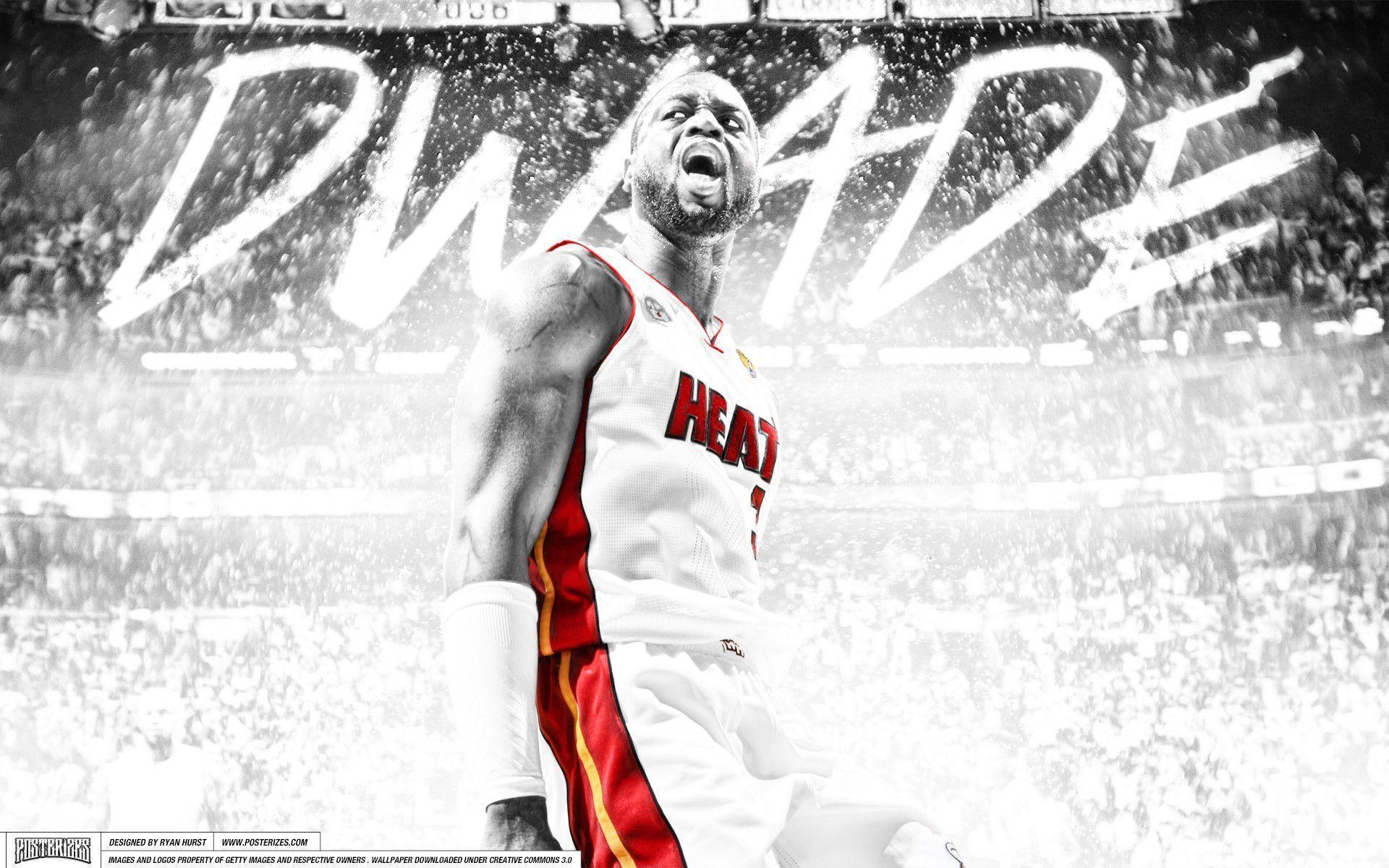 Dwyane Wade high quality background. High Quality Wallpaper