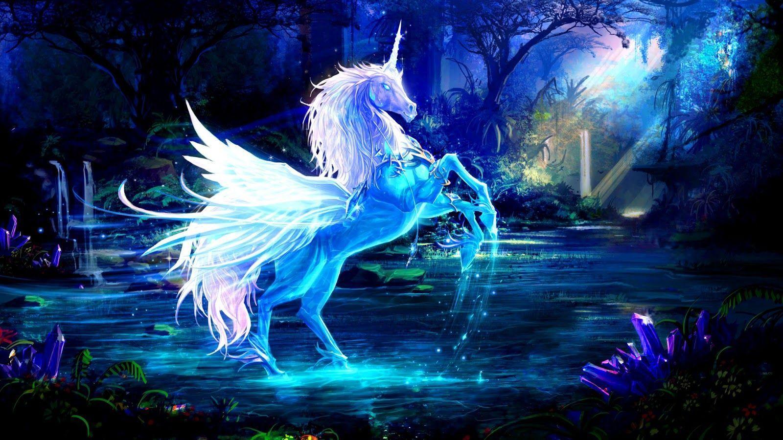 Unicorn Horse HD Wallpaper. journey to success