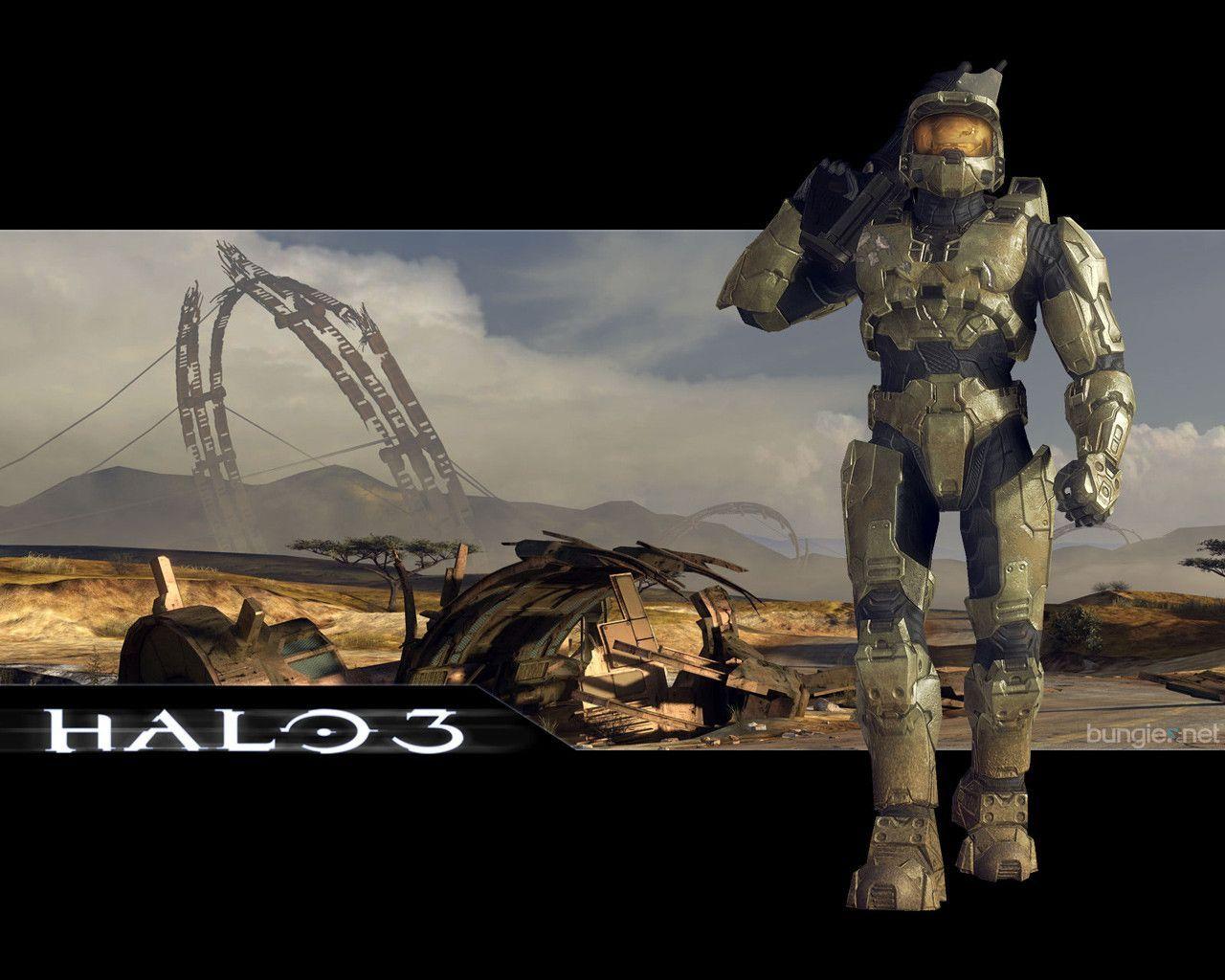 Wallpaper For > Halo 3 Master Chief Wallpaper