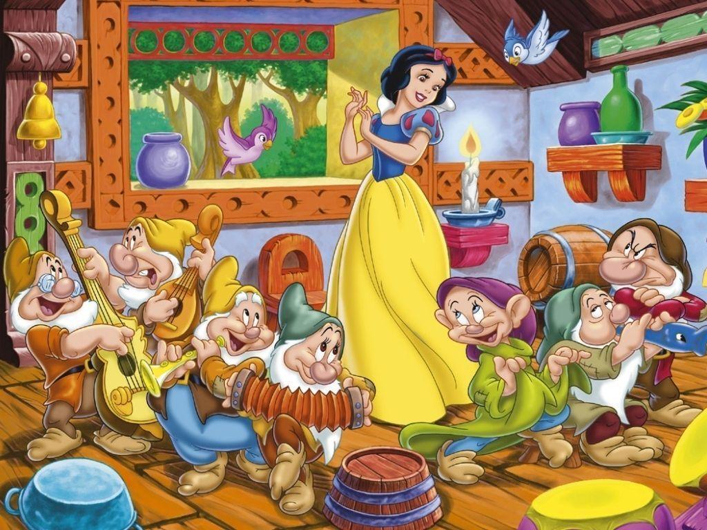 Wallpaper For > Snow White And The Seven Dwarfs Wallpaper