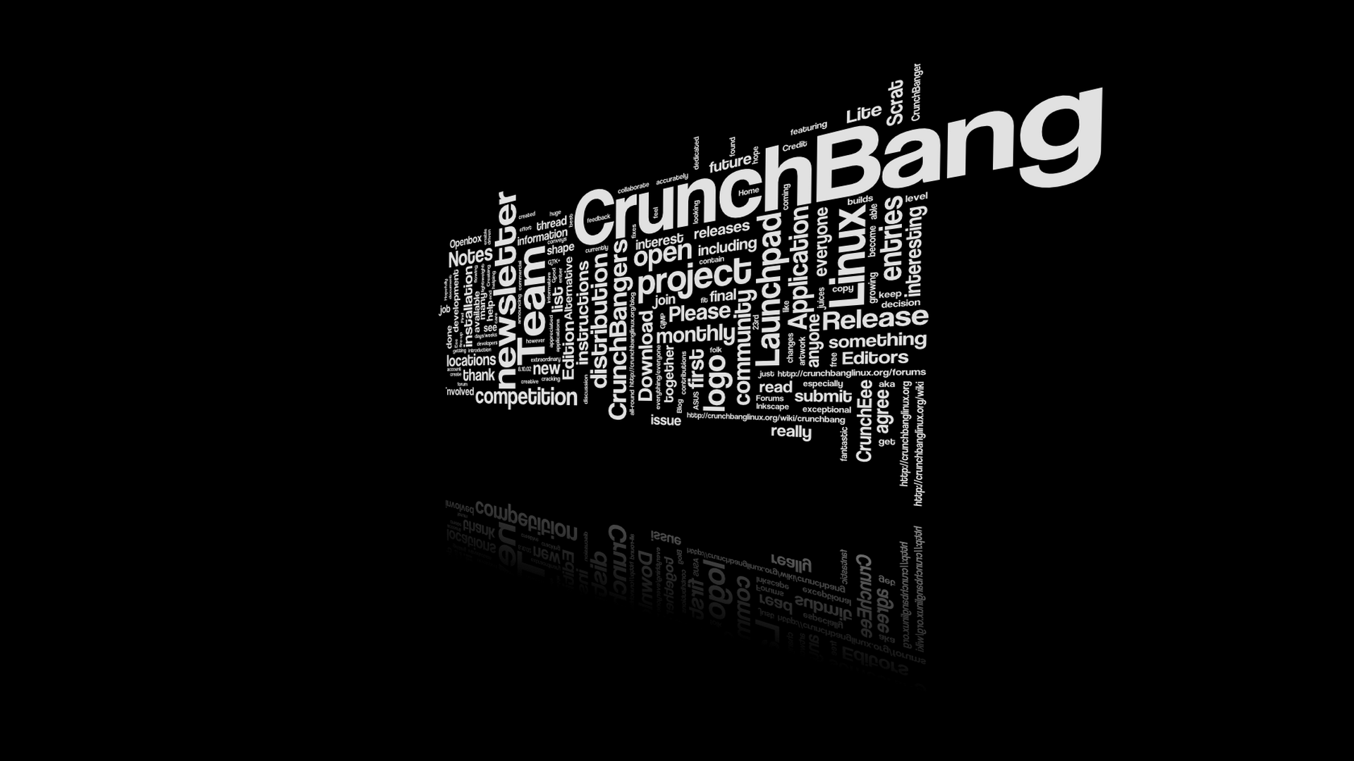 Crunchbang Linux wallpaper