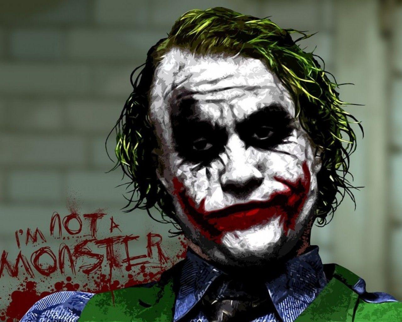 The Joker Dark Knight Background HD Wallpaper 1080x607PX