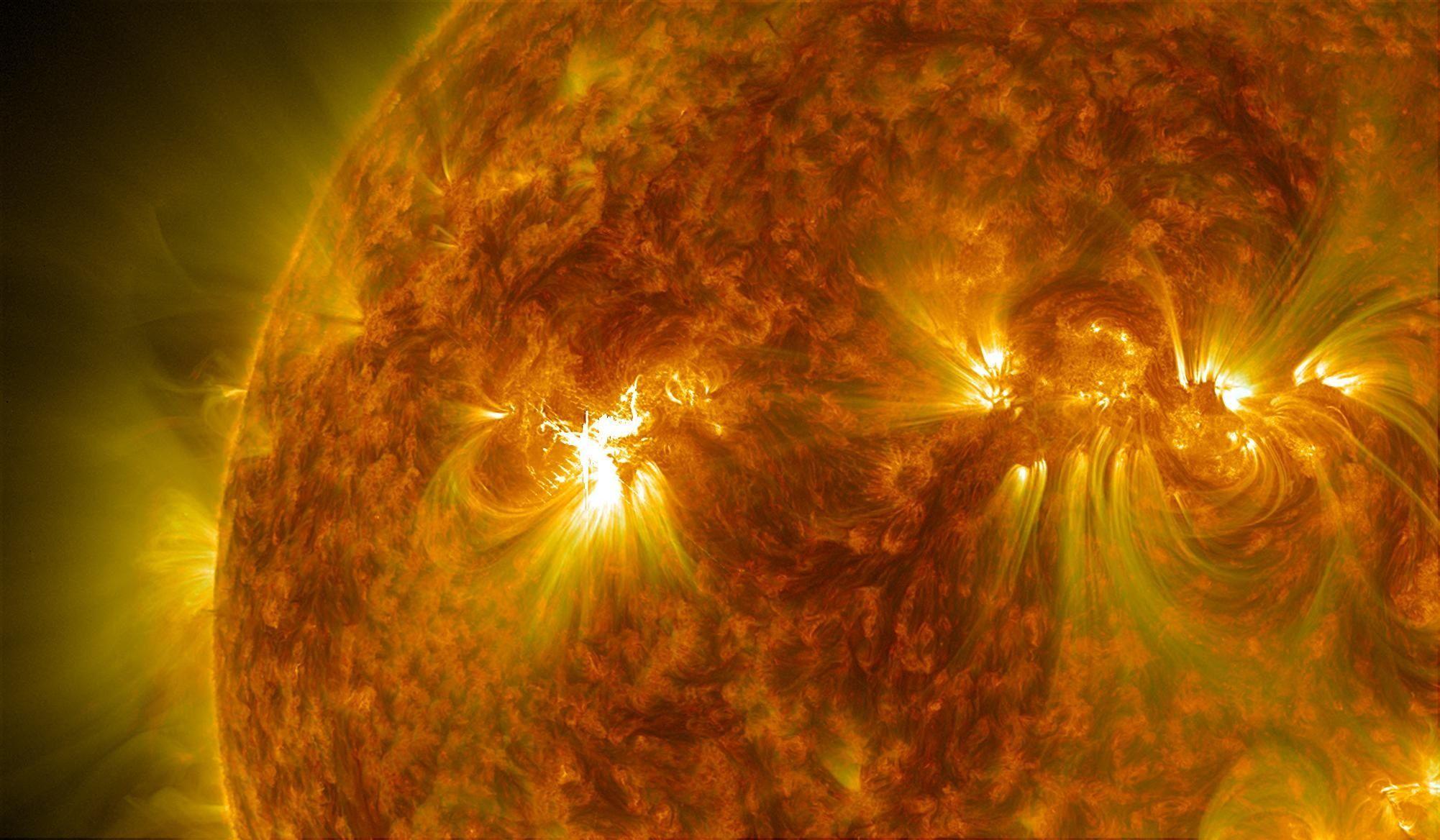 Ai Art Ai Painting Painting Space Space Art Surreal Sun Stars Fire Solar  Flare Wallpaper - Resolution:3840x2160 - ID:1347029 - wallha.com