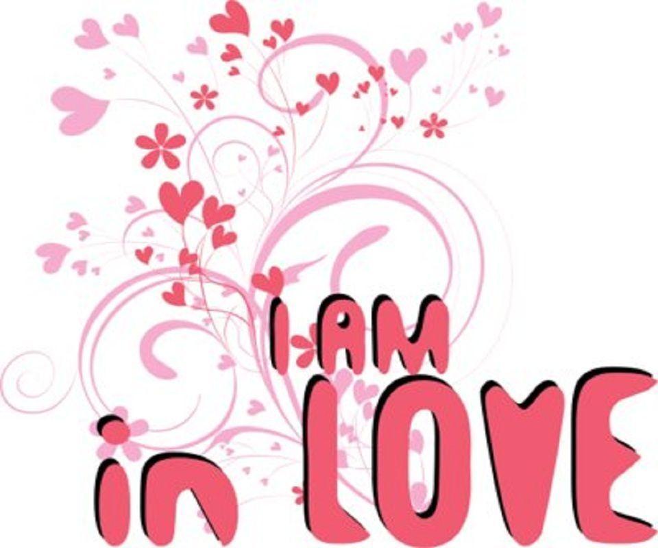 i am in love wallpaper