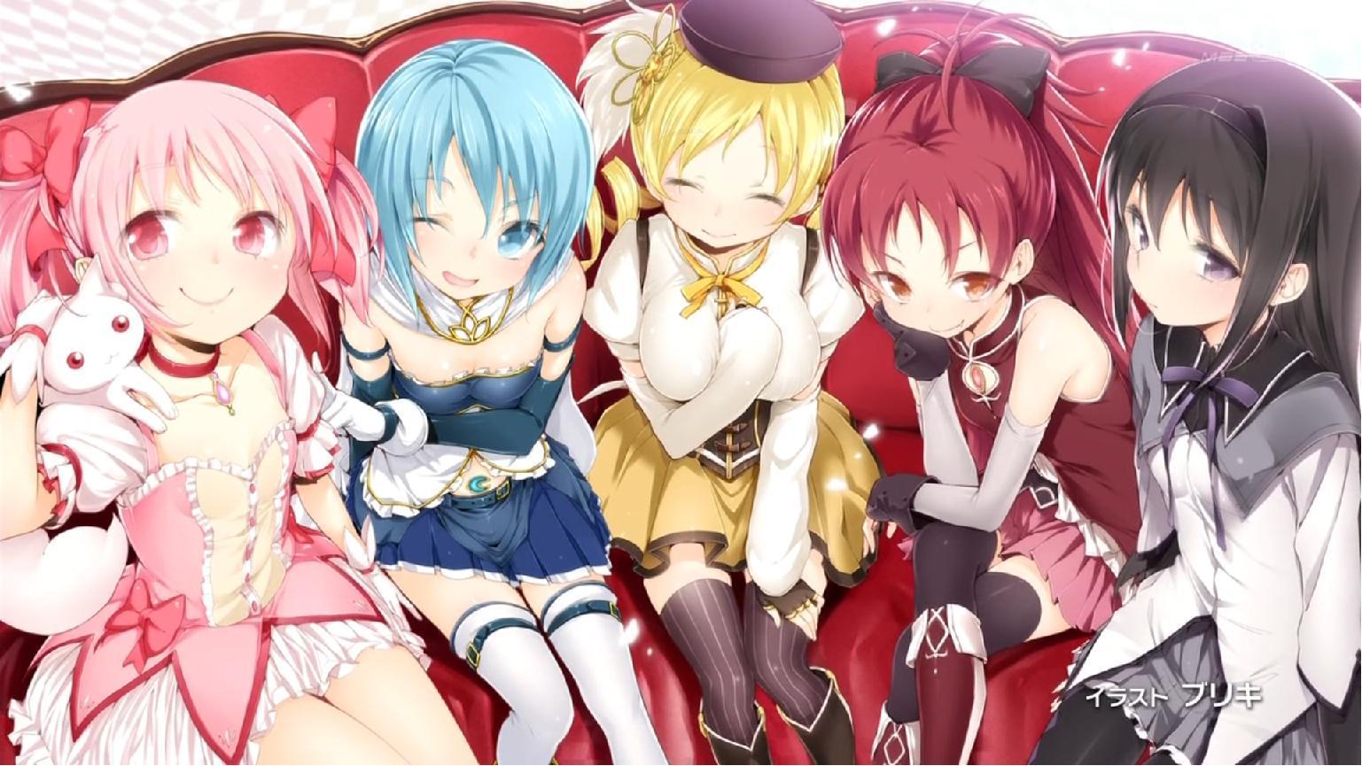 Download Mahou Shoujo Wallpaper 1537x865