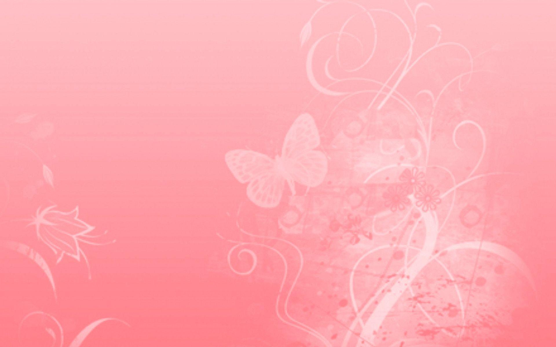 Floral Pink Cat 1024x768 pixel PPT Background for Powerpoint