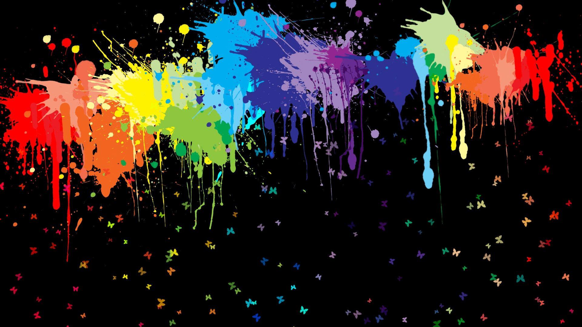 Colorful Abstract Desktop Background HD Wallpaper