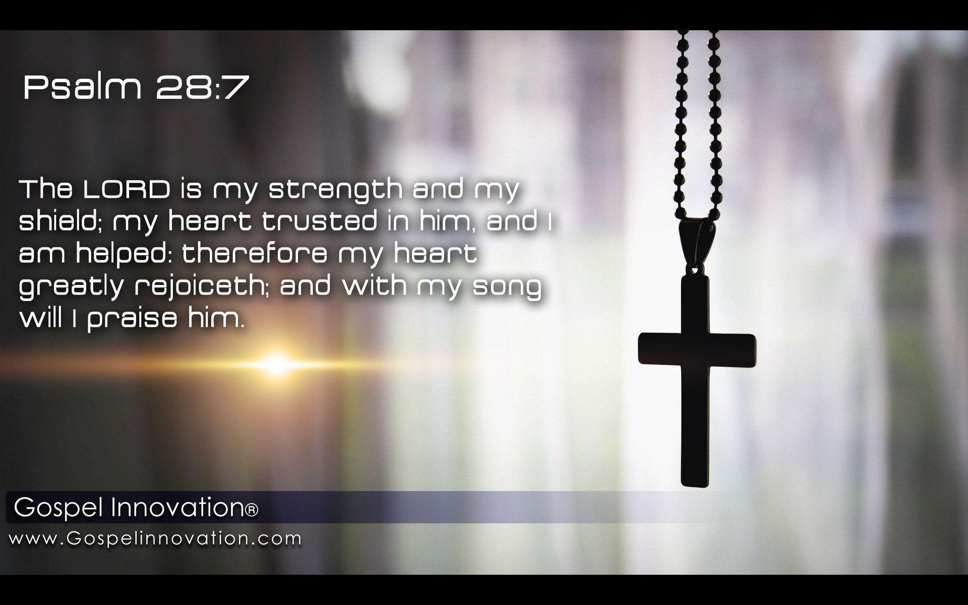 Take a look at the Psalms 28 Gospel Wallpaper! Share this on your