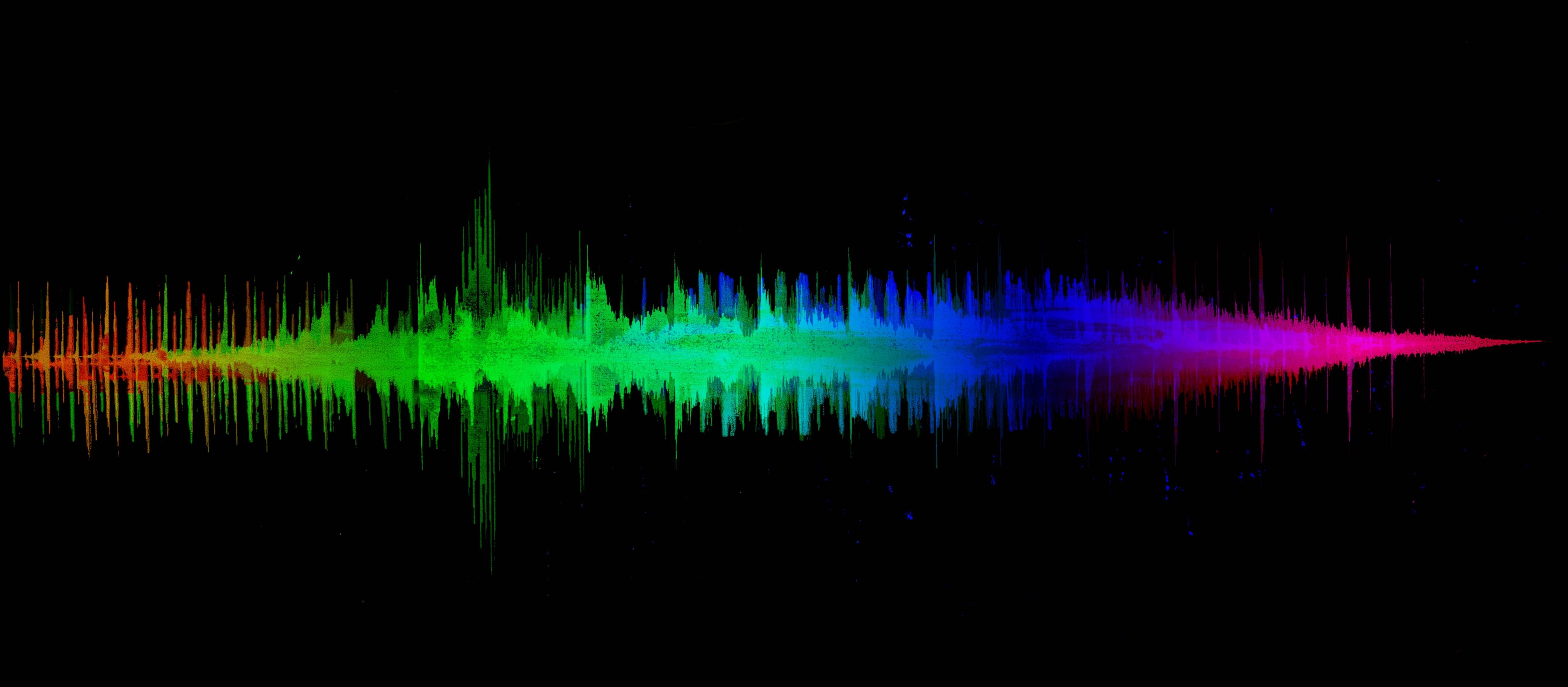 purple soundwave background