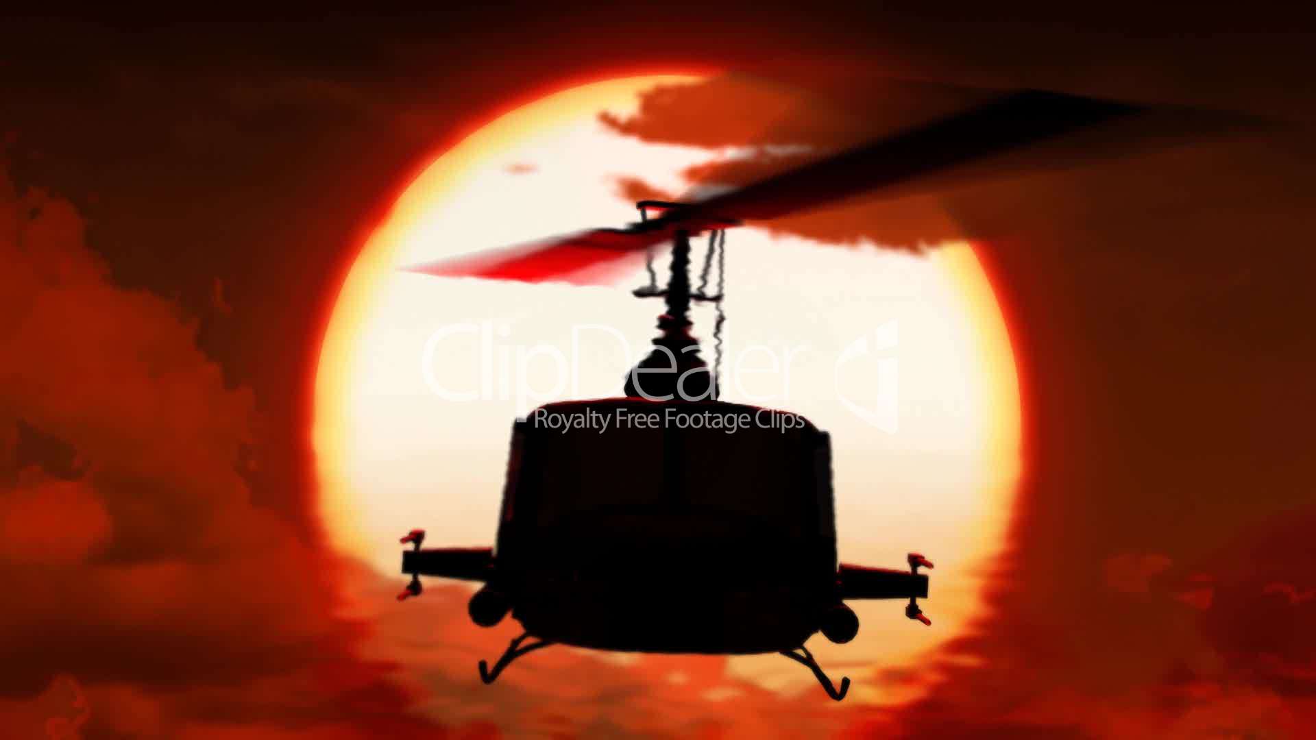 Huey Helicopter: Royalty Free Video And Stock Footage