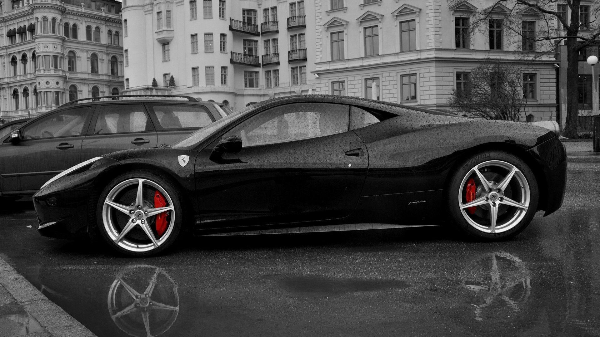 Black Ferrari Wallpapers - Wallpaper Cave