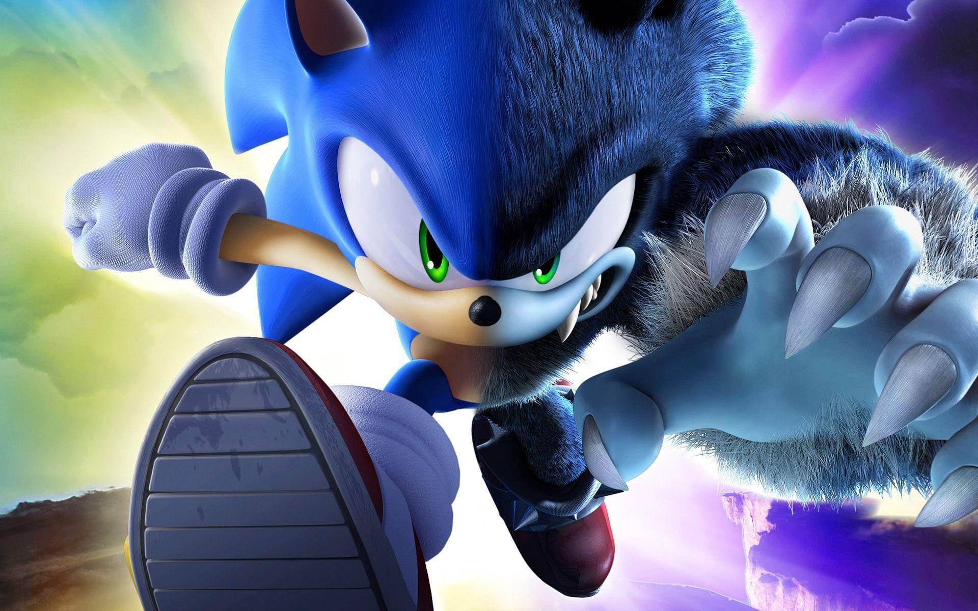 Animasi Gambar Kartun Sonic Keren 3d