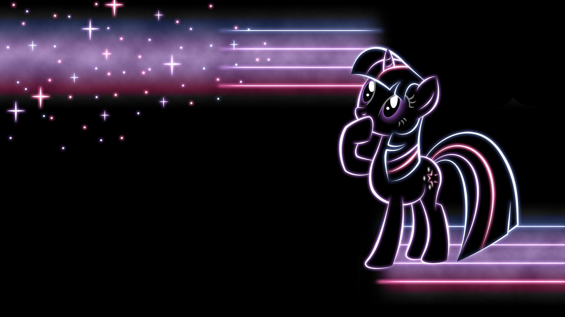 MLP Glow Wallpaper Little Pony Friendship is Magic Wallpaper