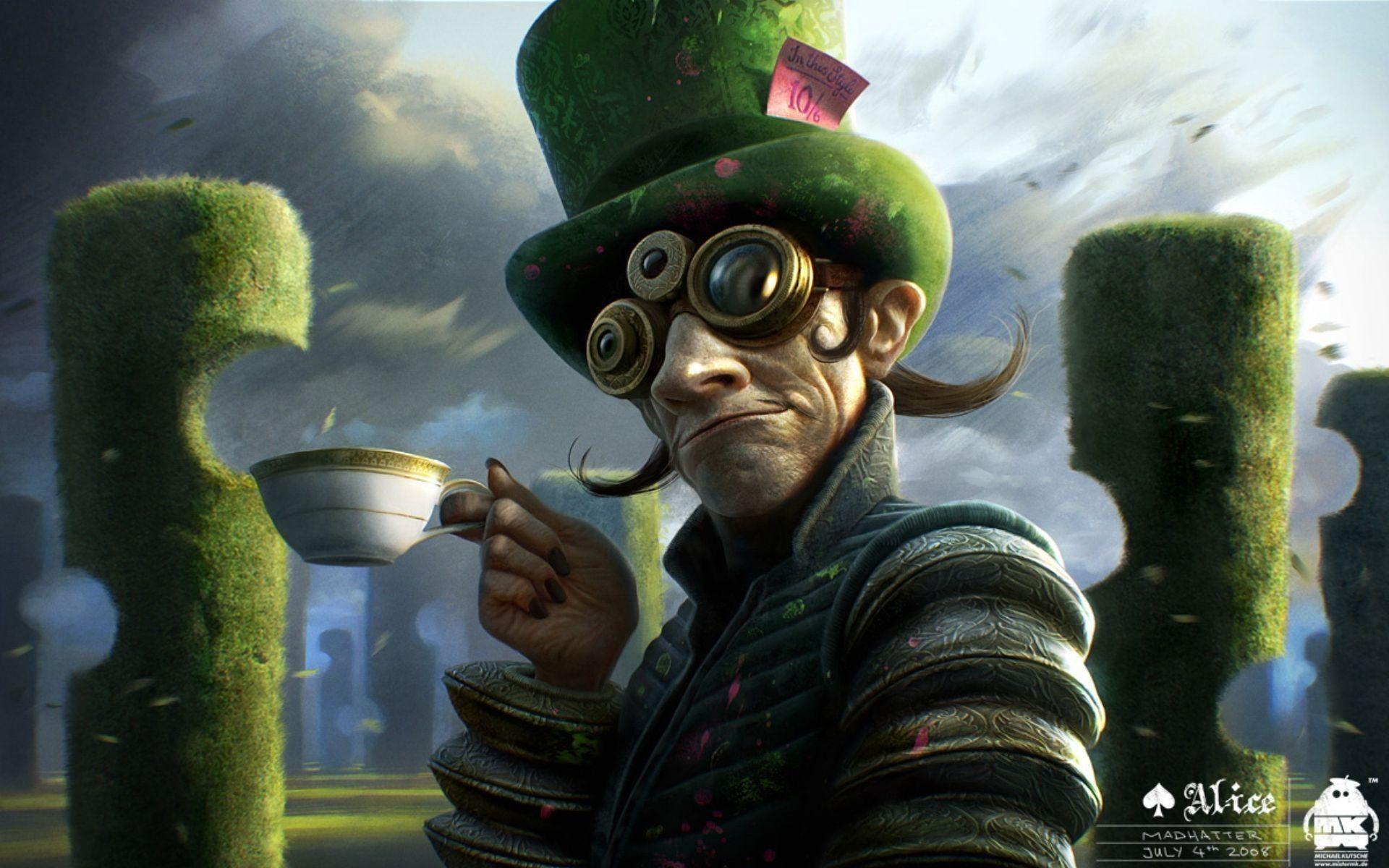 The Mad Hatter Group HD wallpaper  Pxfuel