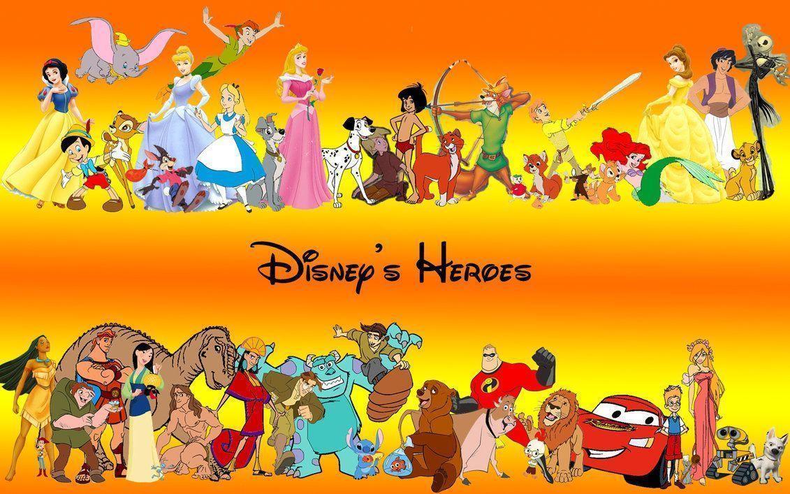 Disney Characters HD Background Wallpaper 18 HD Wallpaper