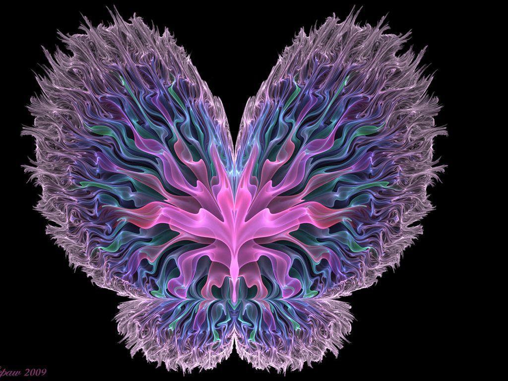 Abstract Butterfly Wallpaper and Background