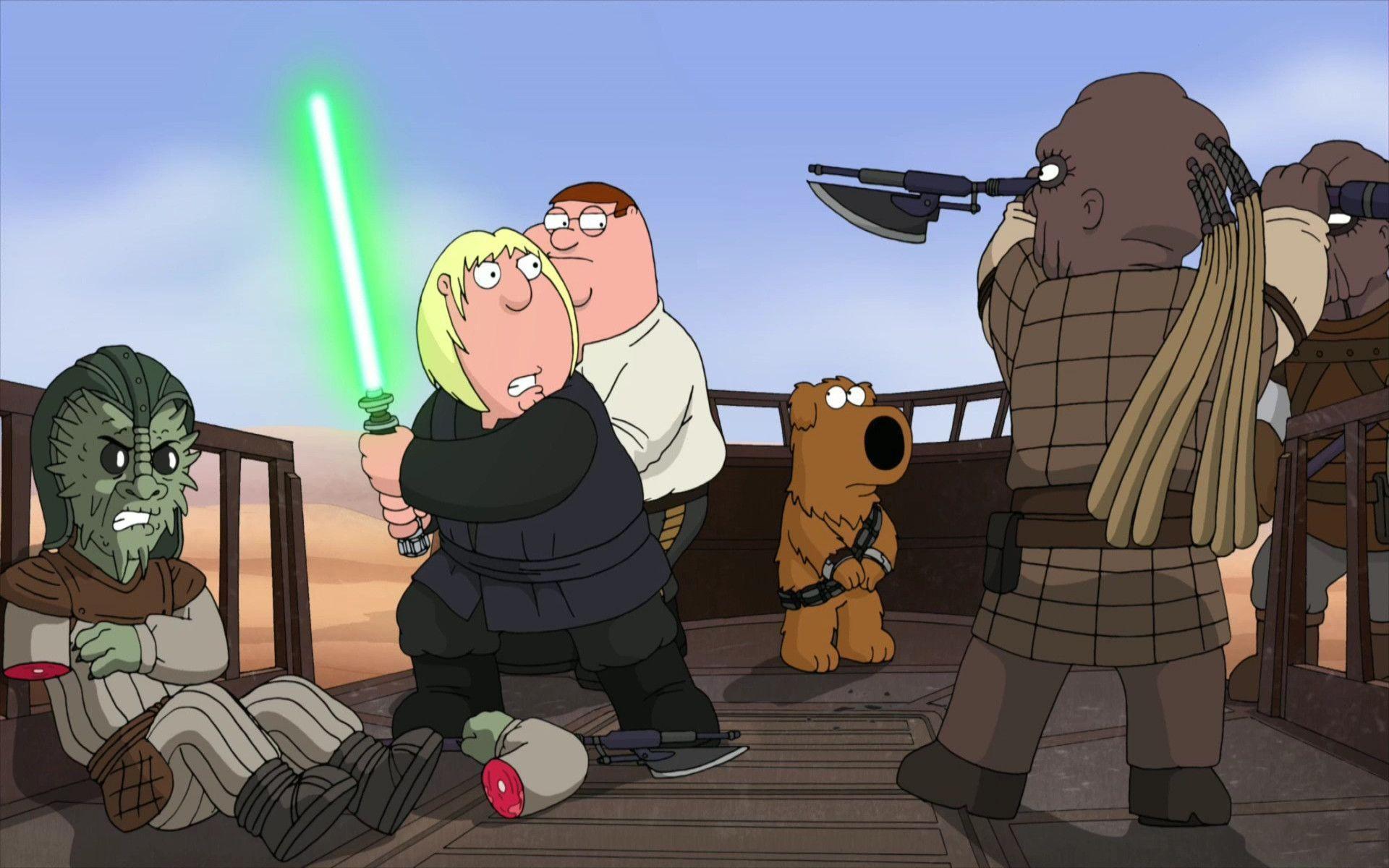 Family Guy Star Wars wallpaper