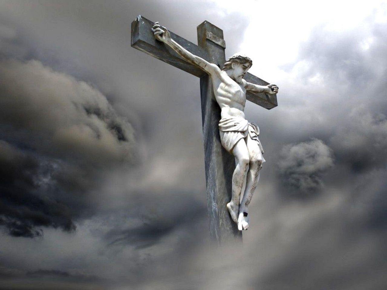 jesus on cross wallpaper