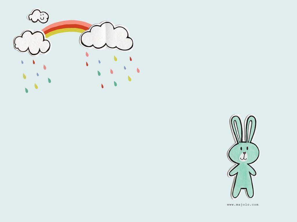 Wallpaper For > Happy Bunny Background
