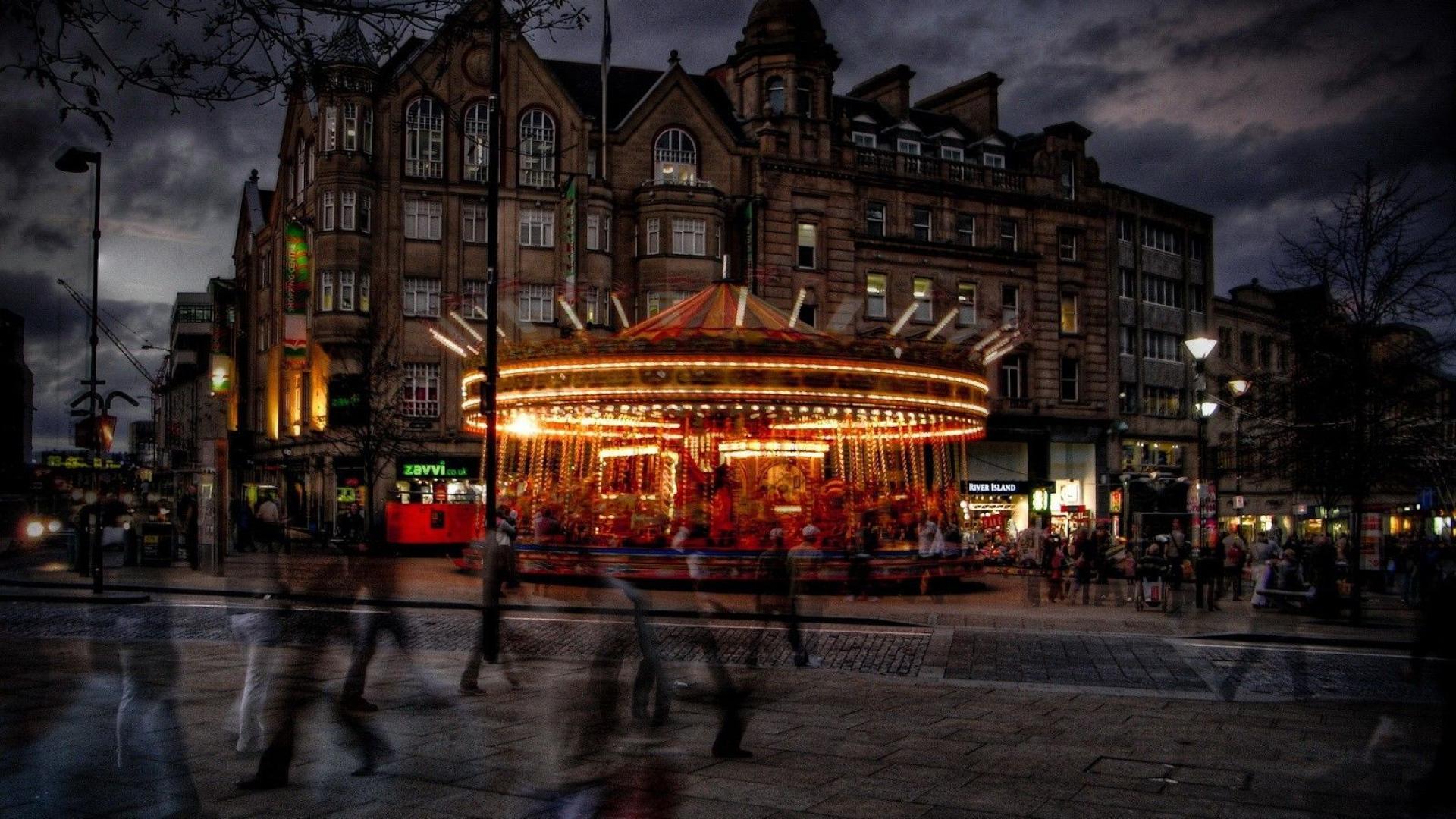 HD Merry Go Round In Sheffield Engl Hdr Wallpaper. Download Free