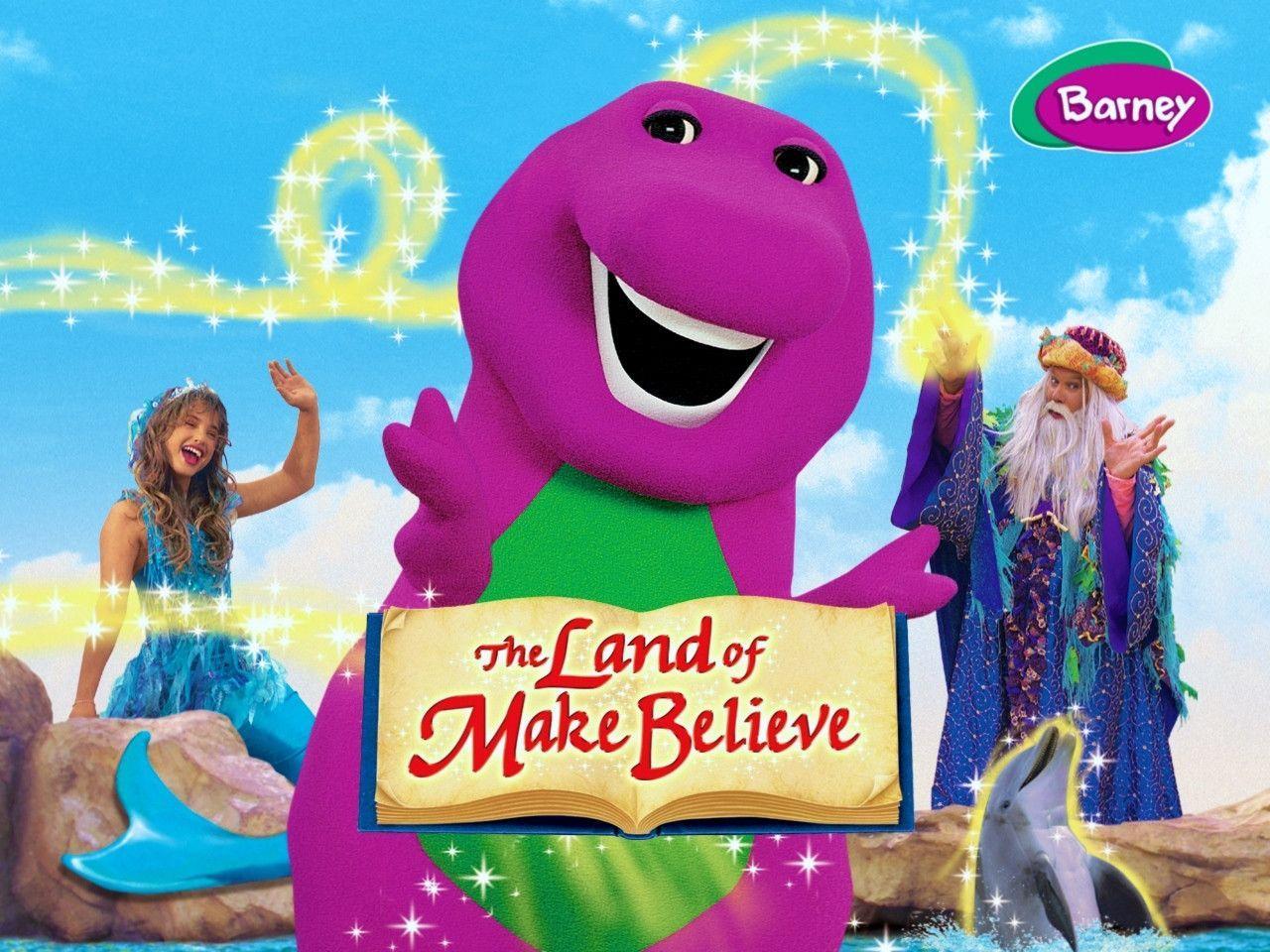 Barney The Land Of Make Believe Wallpaper