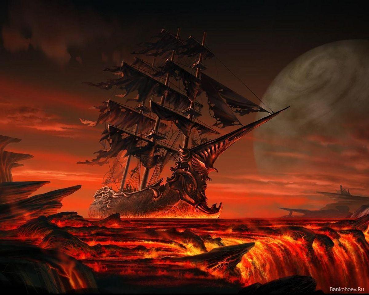 Screen Fantasy Graphic Ghost Ship (id: 103054)