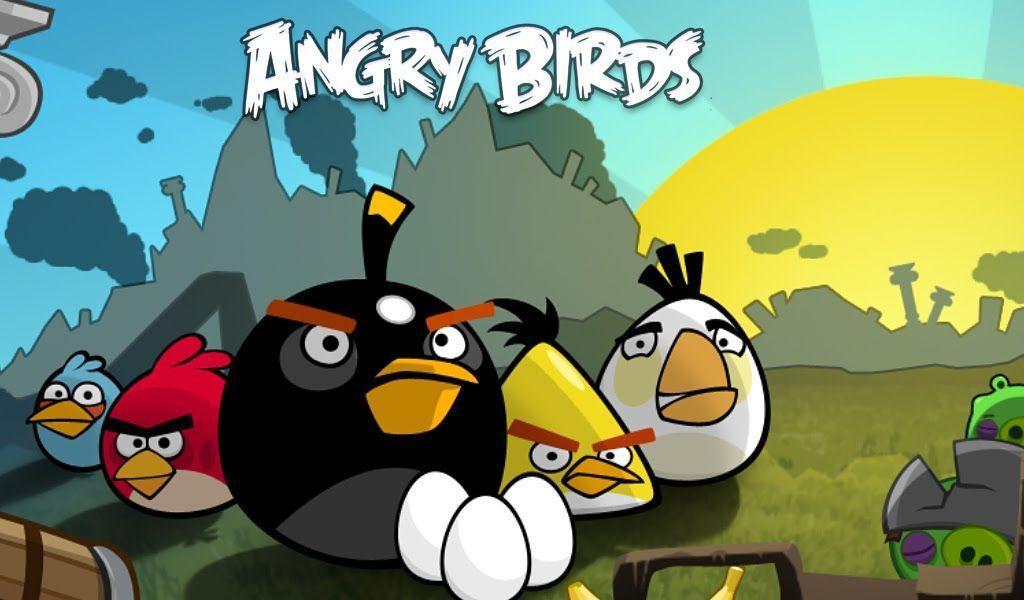 QQ Wallpaper: Cute Angry Birds Wallpaper