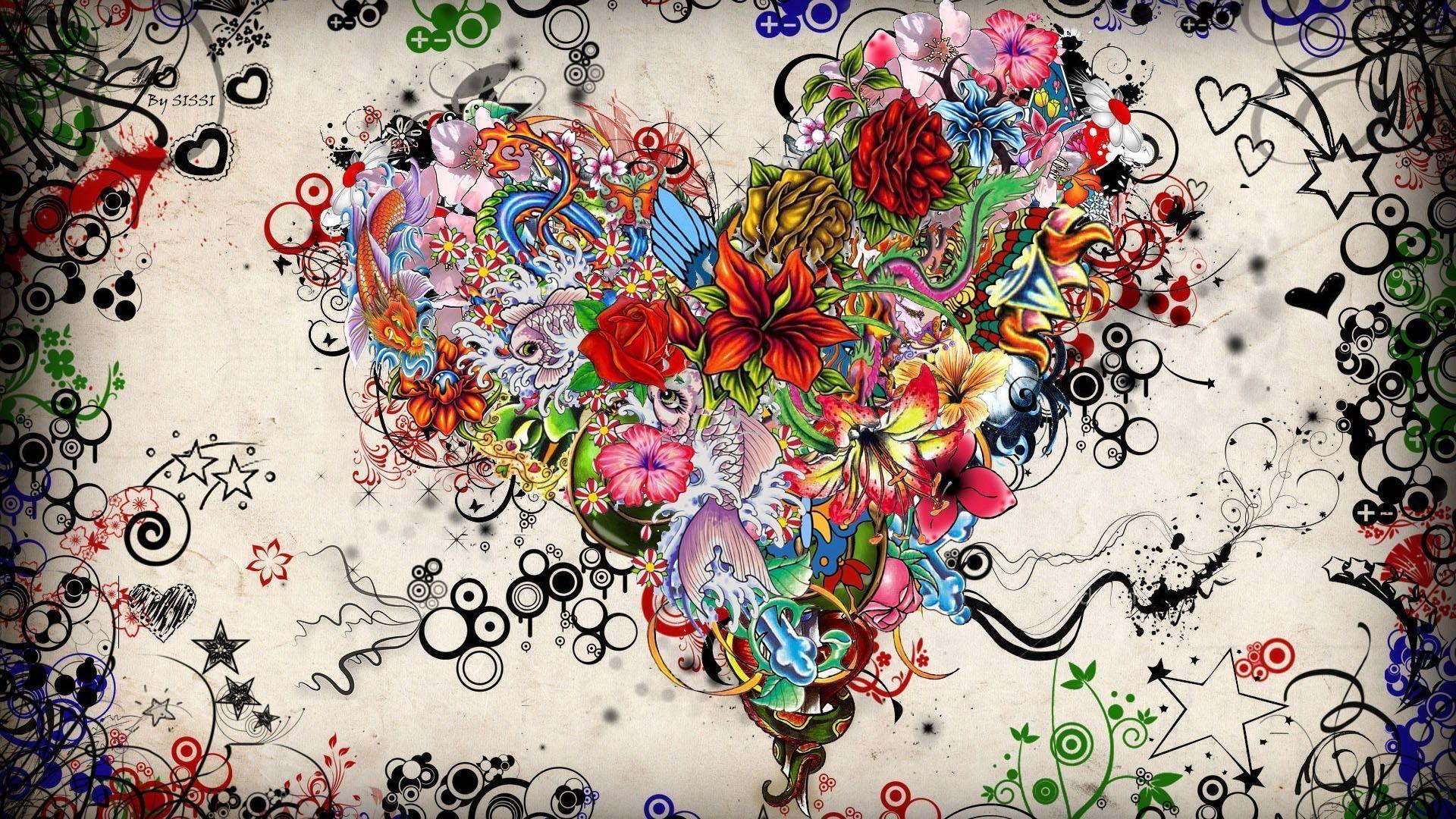 Heart Art wallpaper 132073
