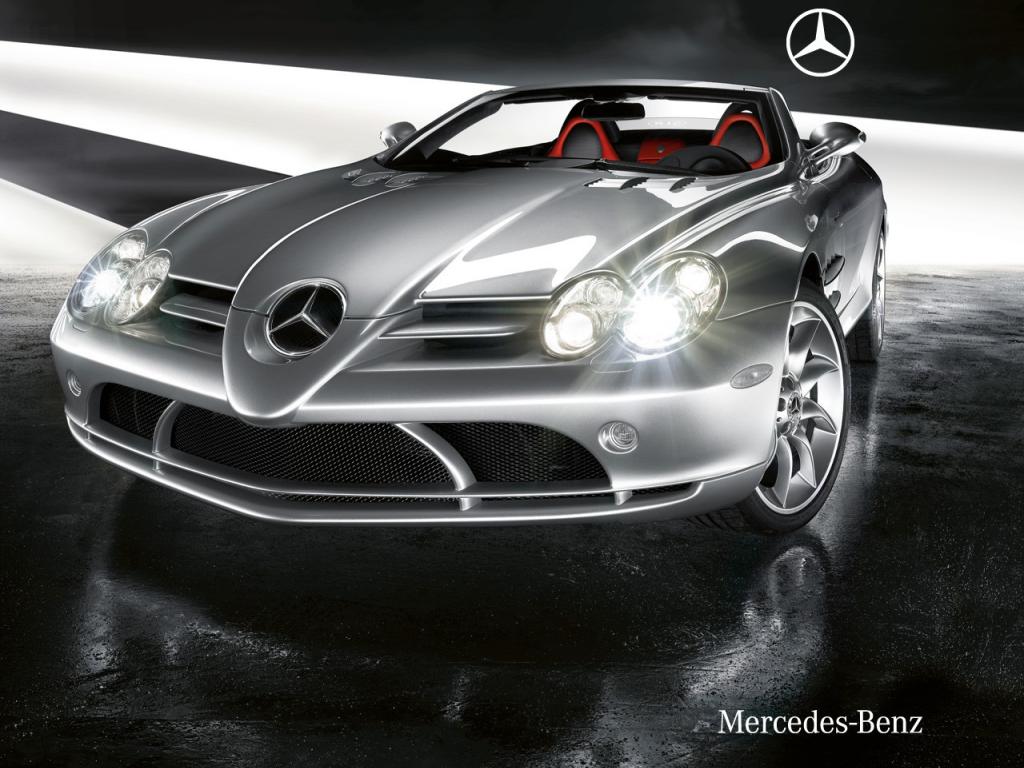 Vehicles For > Mercedes Benz Slr Mclaren Black Wallpaper