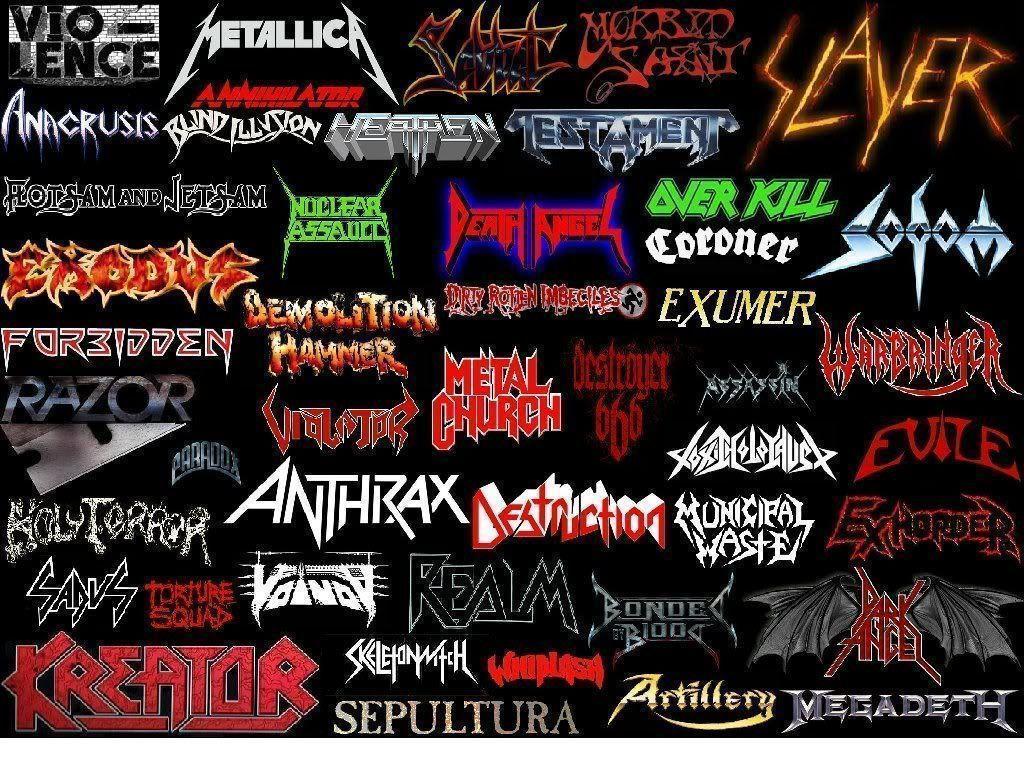 Resultado de imagen para thrash metal bands