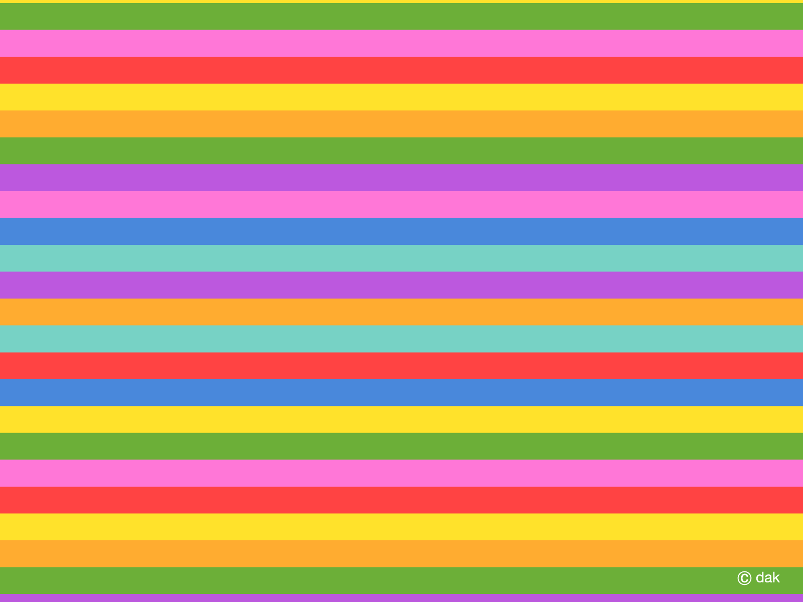 Colorful horizontal stripes Wallpaper｜Free desktop wallpaper