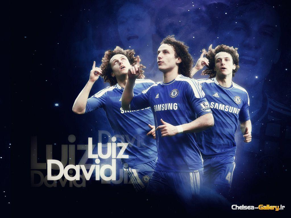 David Luiz chelsea EPL football wallpaper for android downloads