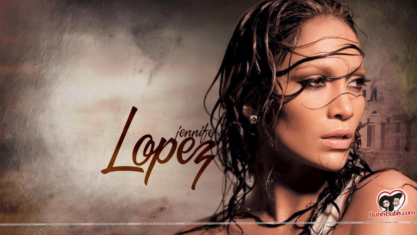 Jennifer Lopez HD Wallpaper 1366x768 For Desktop