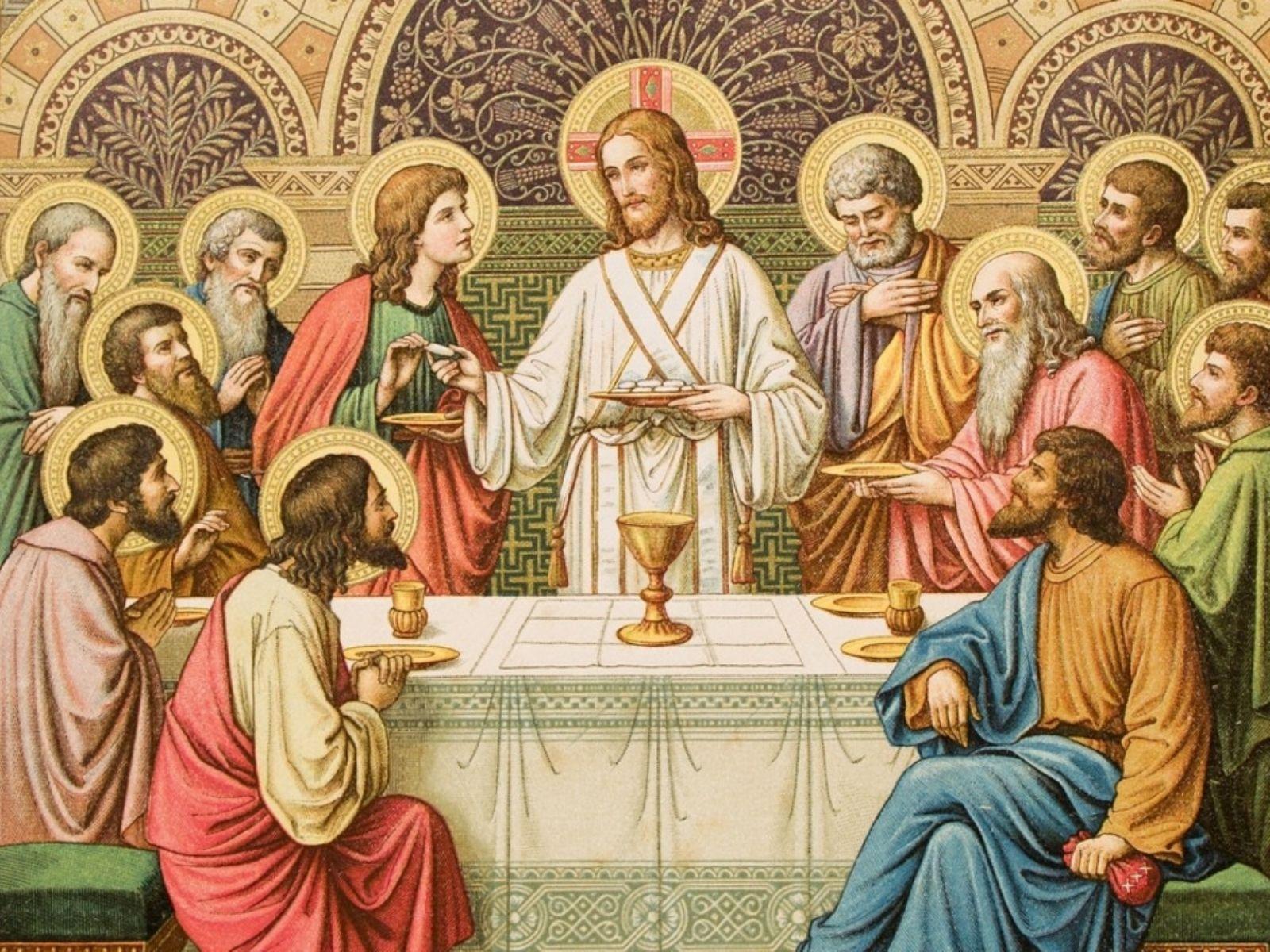 The last supper of Christ wallpaper and image