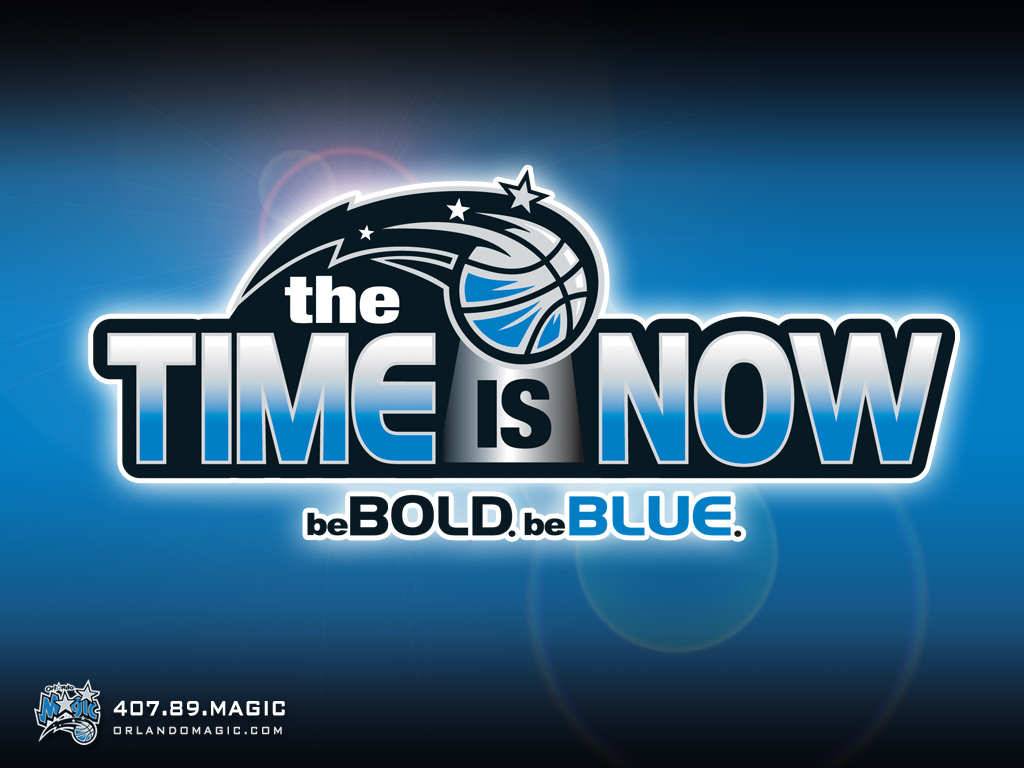 NBA Orlando Magic Time Is Now basketball Wallpaper Magic