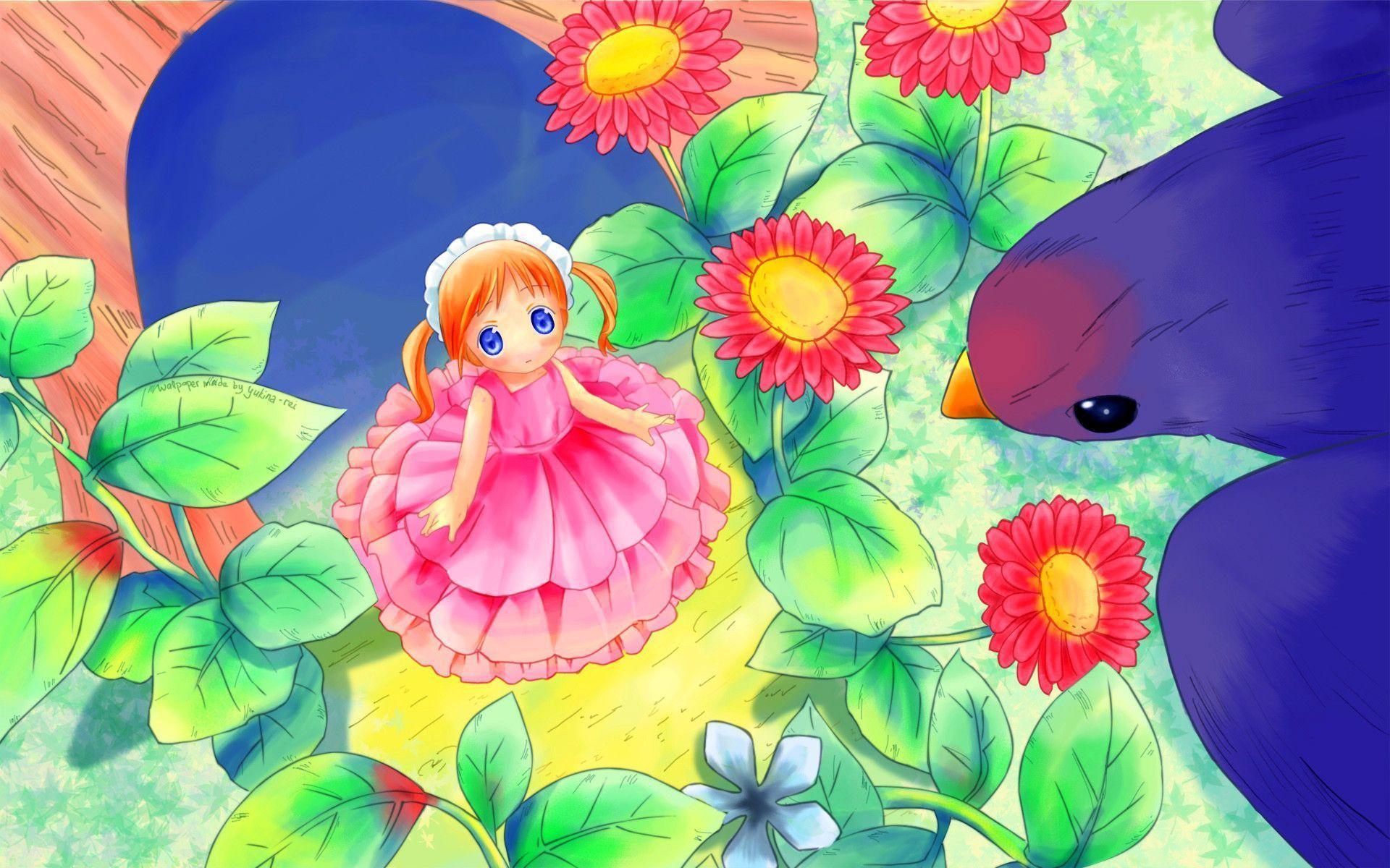 Thumbelina, Wallpaper Anime Image Board