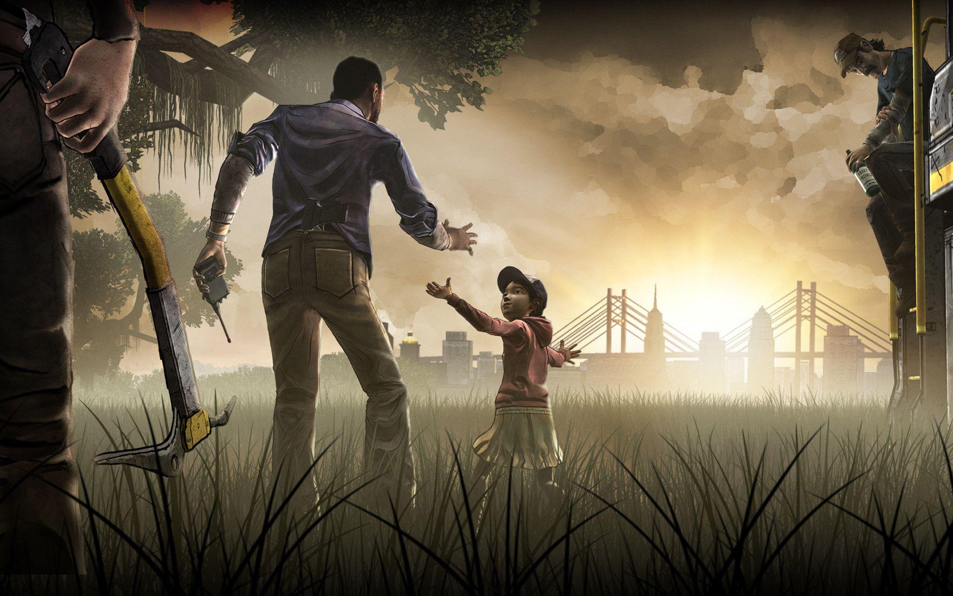 clementine walking dead wallpaper