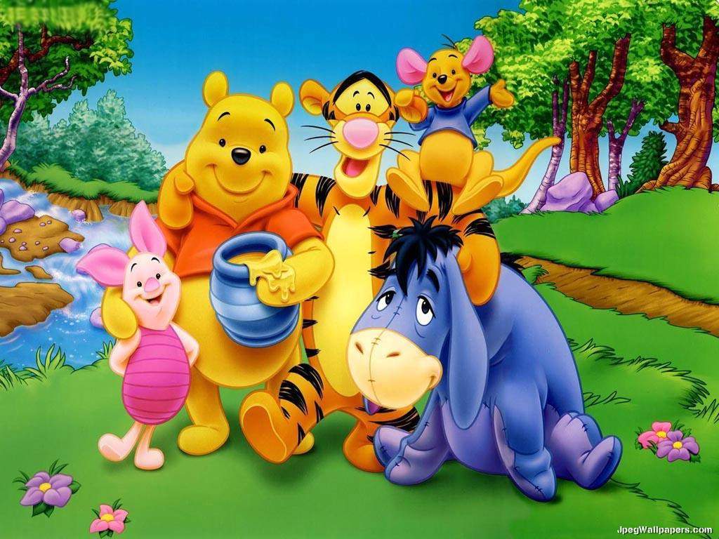 Cartoon Winnie the Pooh Wallpaper For iPhone