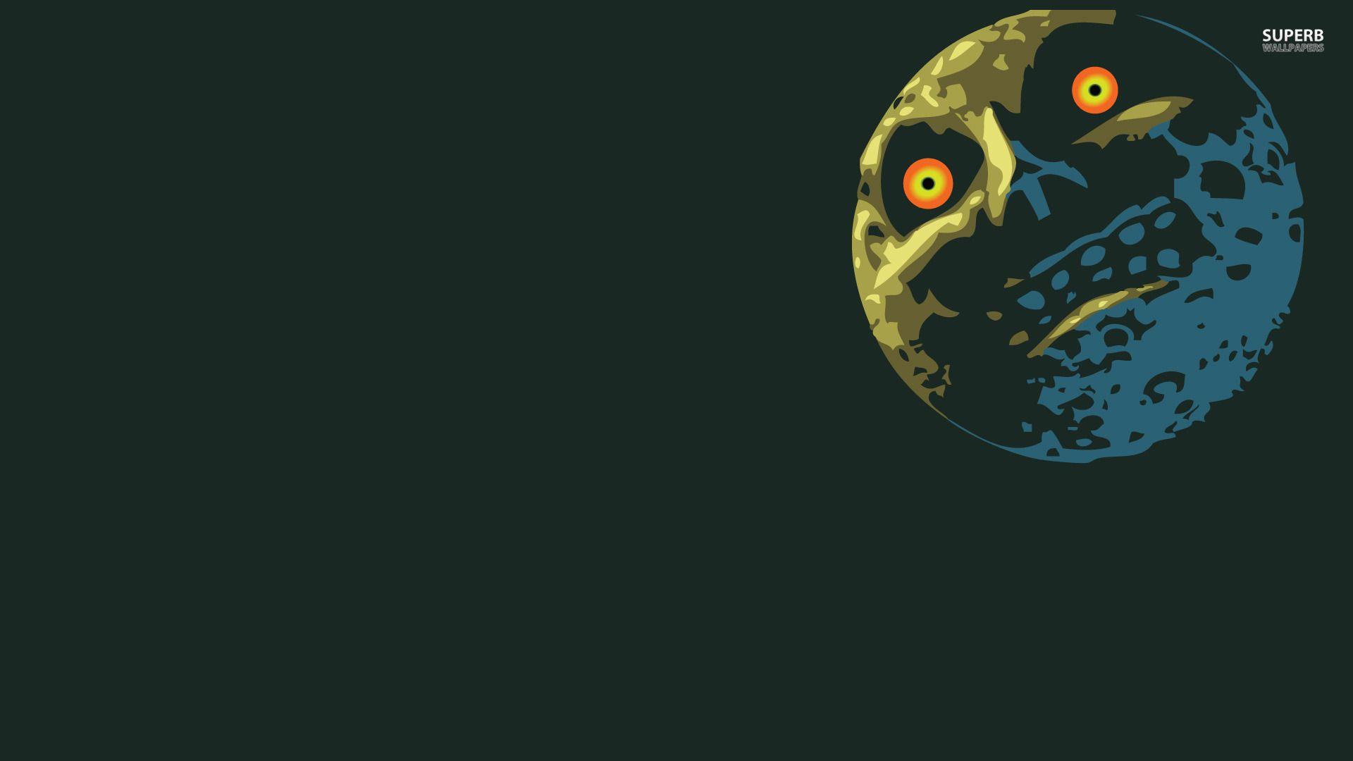 Moon Legend of Zelda: Majora&;s Mask wallpaper