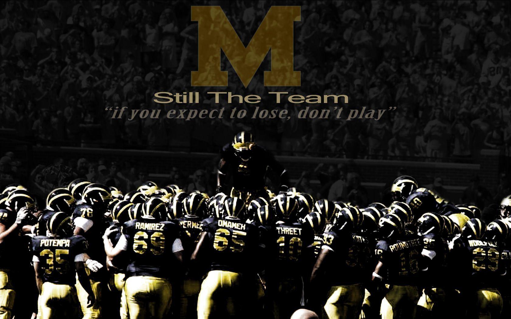 Michigan Football Desktop Wallpaper. Download HD Wallpaper
