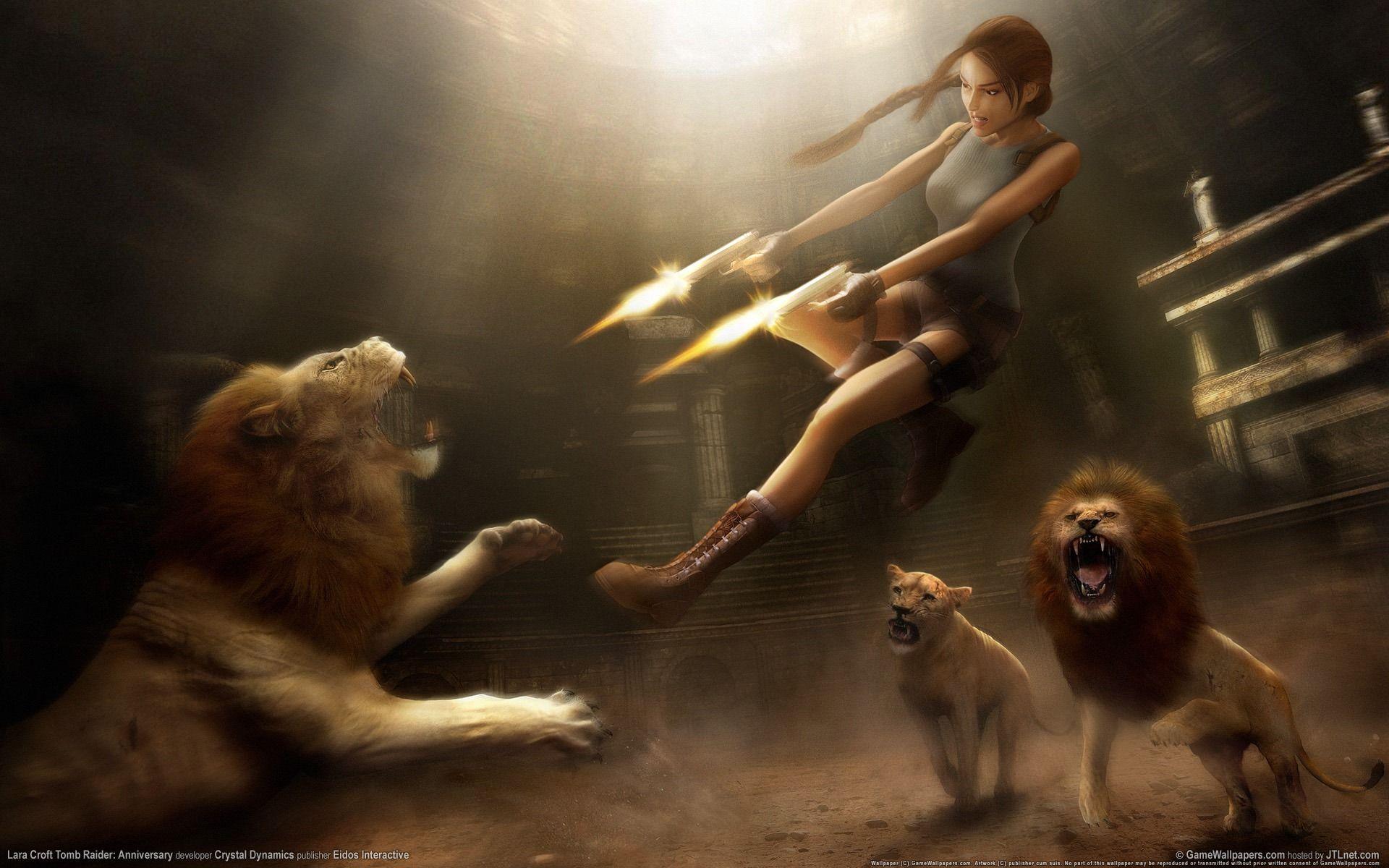 Lara Croft Tomb Raider Game wallpaper
