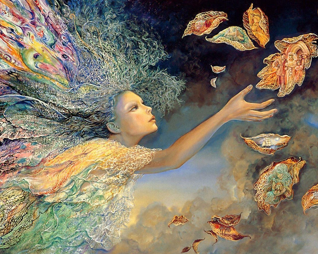 Josephine Wall Wallpaper - Wallpaper Scene