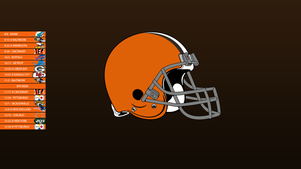 Cleveland Browns 2013 Schedule Wallpapers by SevenwithaT