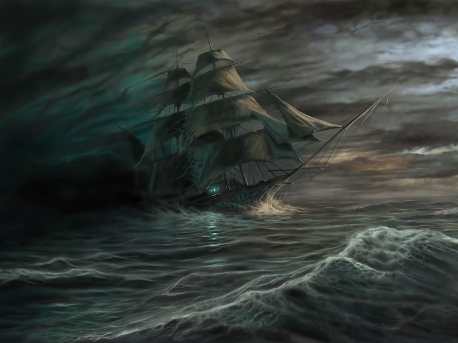 wallpaper: Ghost Ship