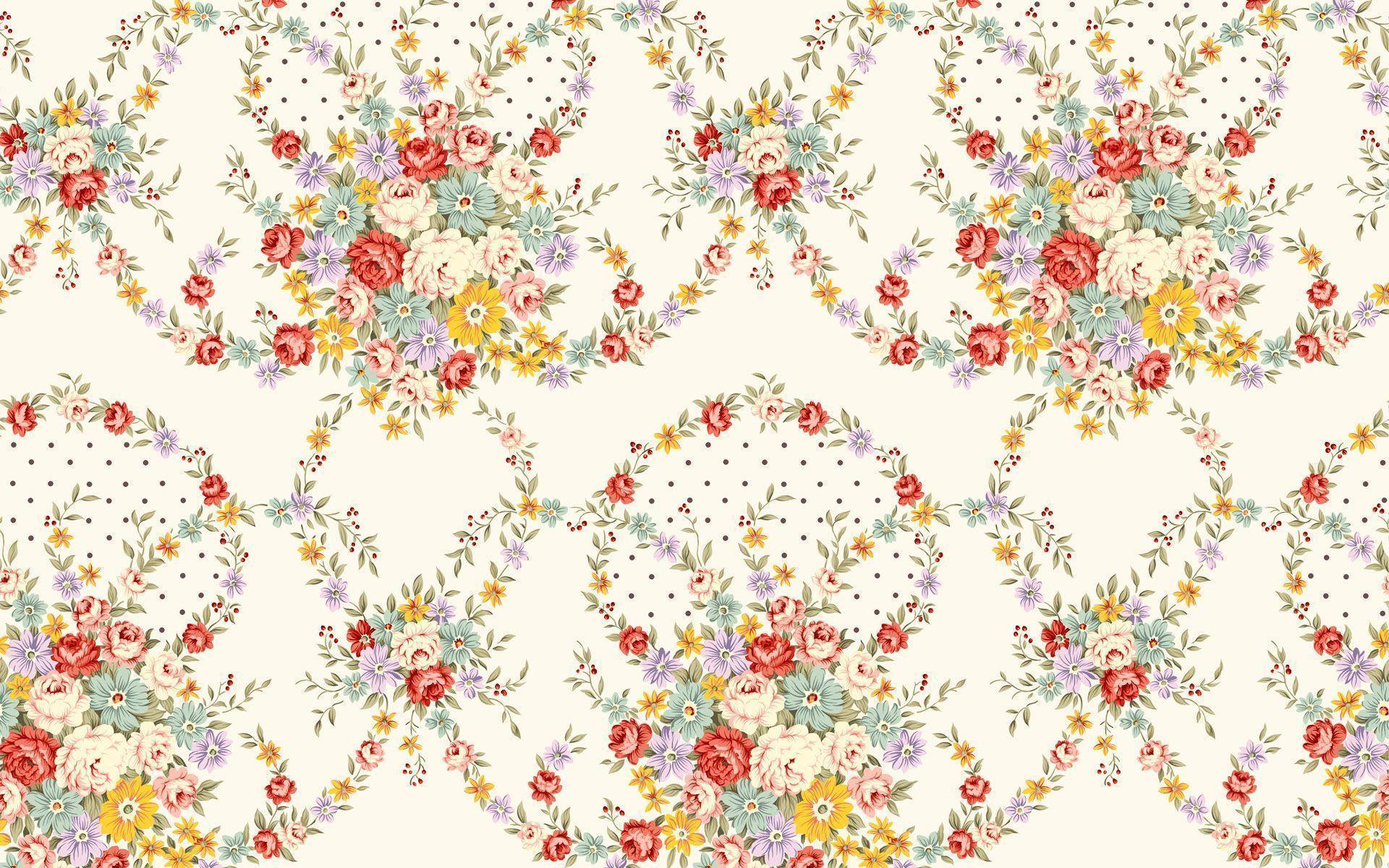 Wallpaper For > Tumblr Floral Desktop Wallpaper