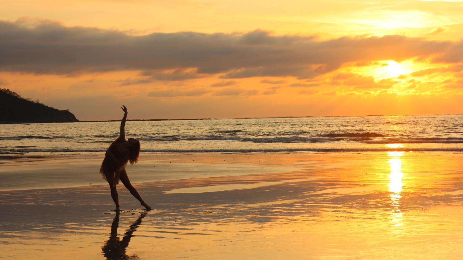 Sunset Background. Full Desktop Background