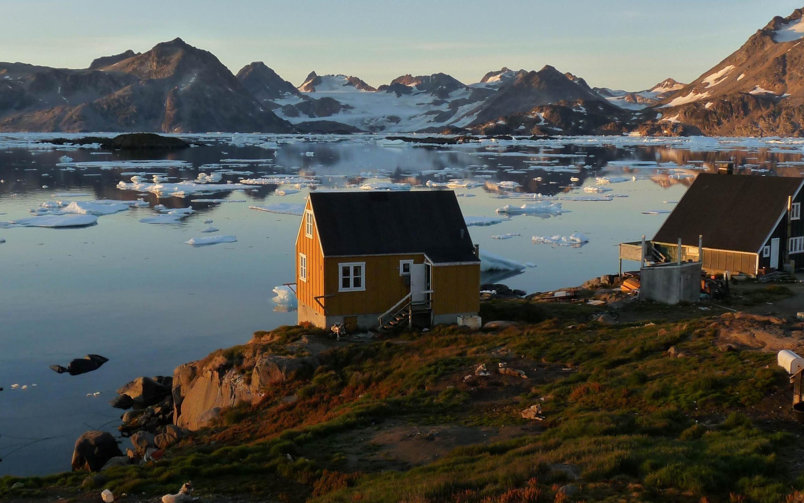 Kulusuk Greenland Natural Scenery Wallpaper Wallpaper