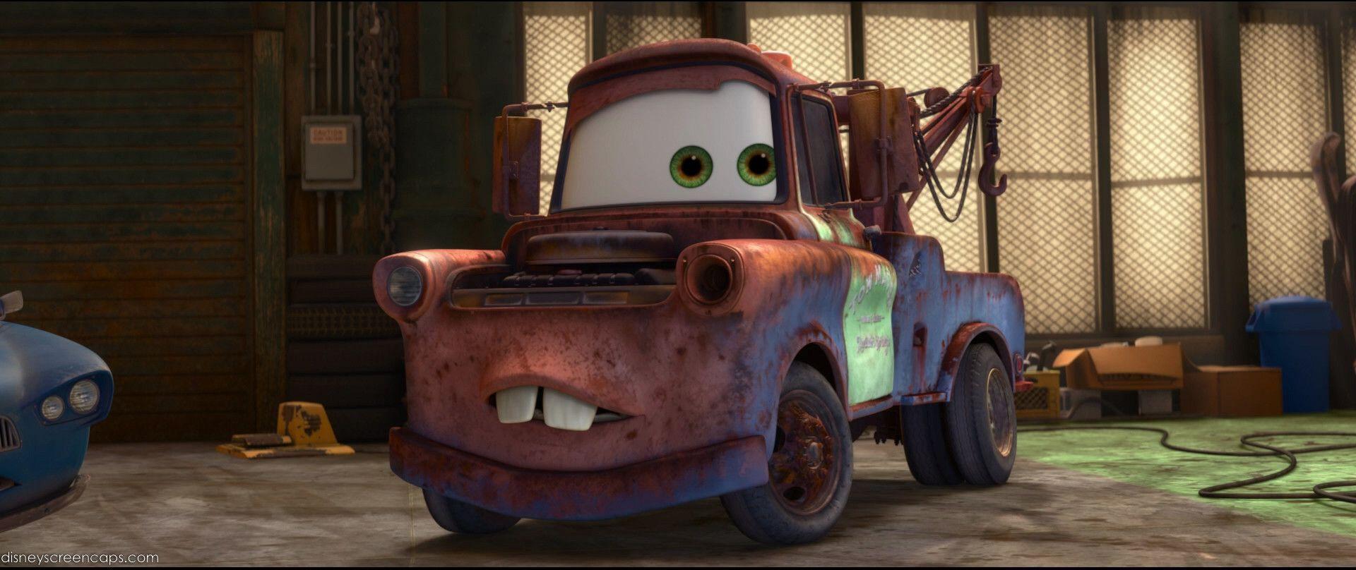 Mater The Tow Truck From Pixar S Cars Movie Wallpapers Click.